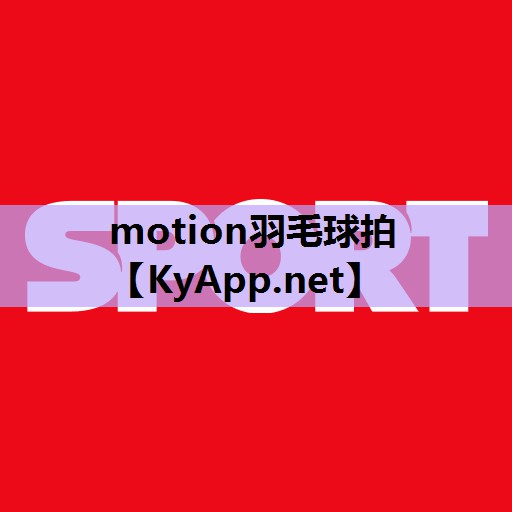 motion羽毛球拍