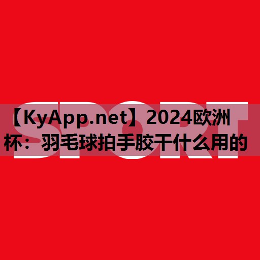 2024欧洲杯：羽毛球拍手胶干什么用的