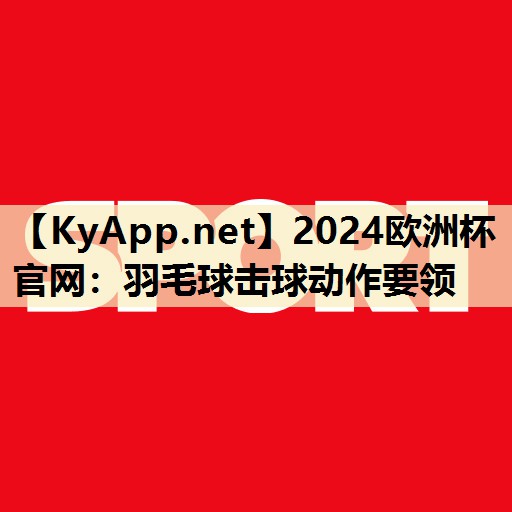 2024欧洲杯官网：羽毛球击球动作要领